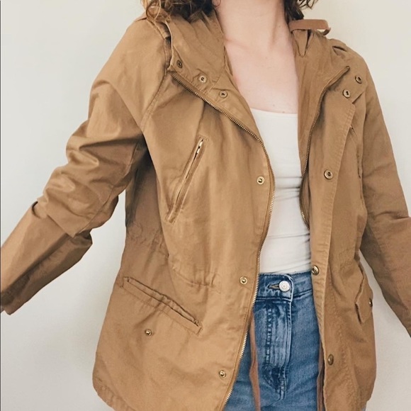 Love Tree Brown Hooded Jacket - Picture 4 of 9